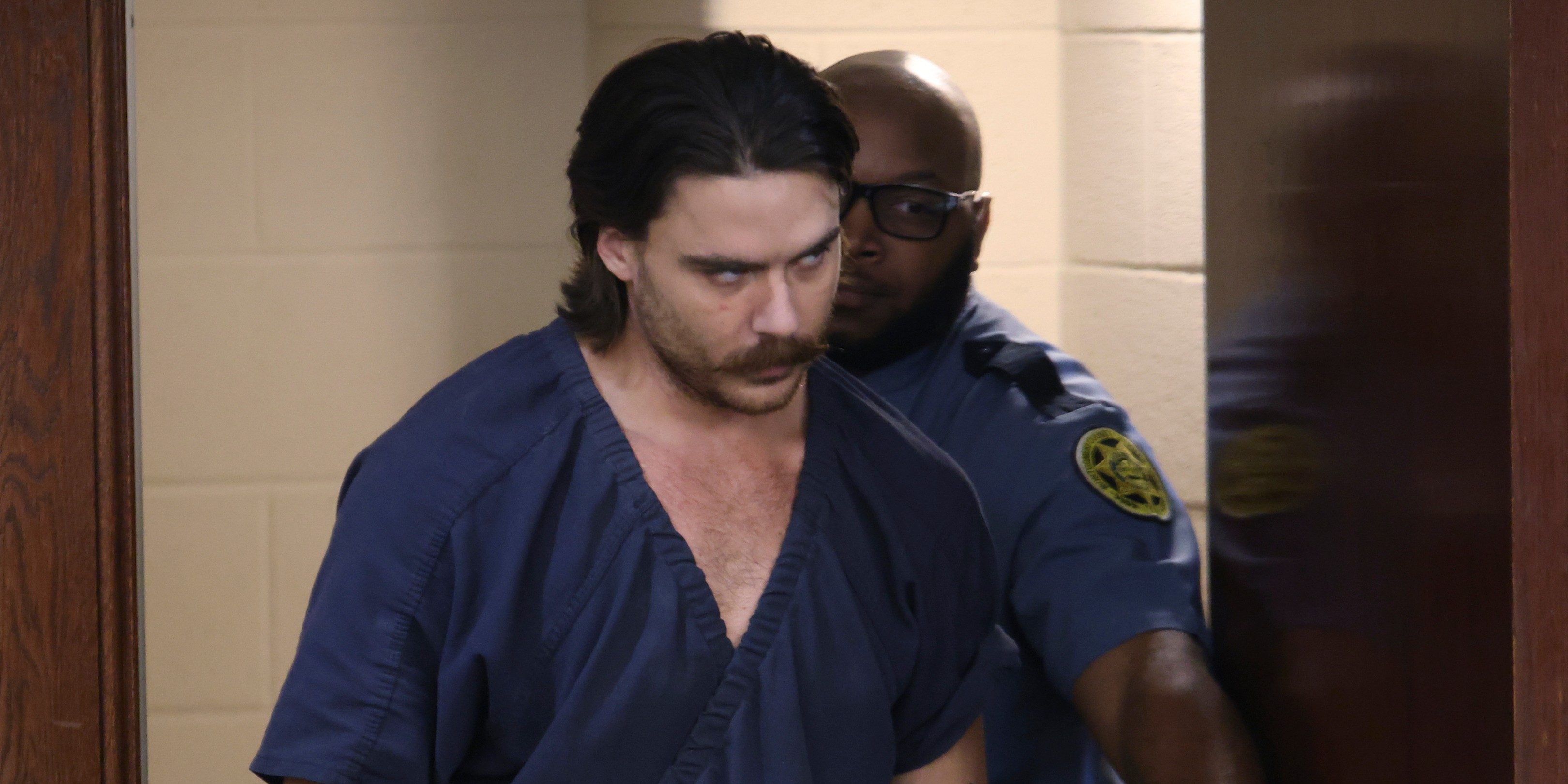 Dalton Eatherly, who goes by the moniker Chud the Builder, attends a hearing at the Montgomery County Courthouse, Thursday, May 21, 2026, in Clarksville, Tenn.