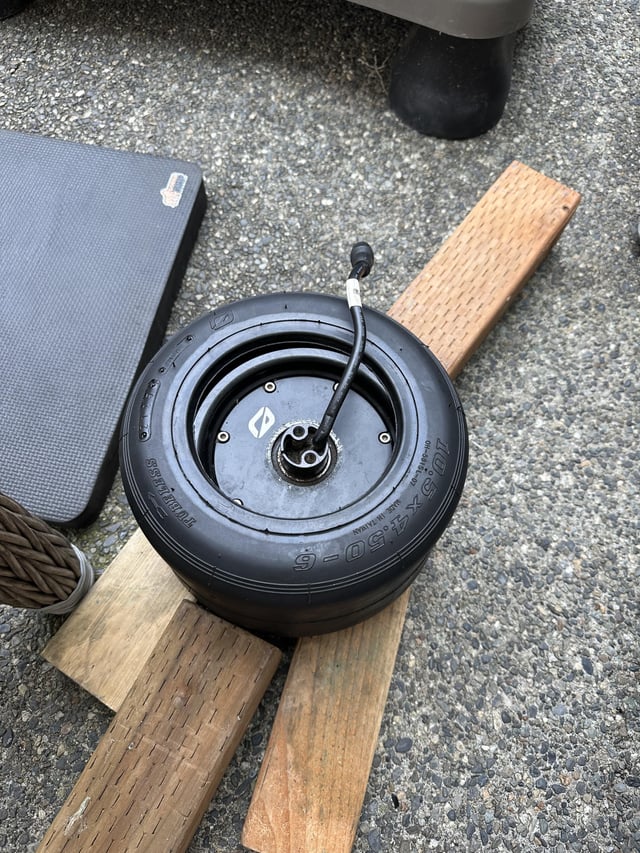 The hardest tire to put on