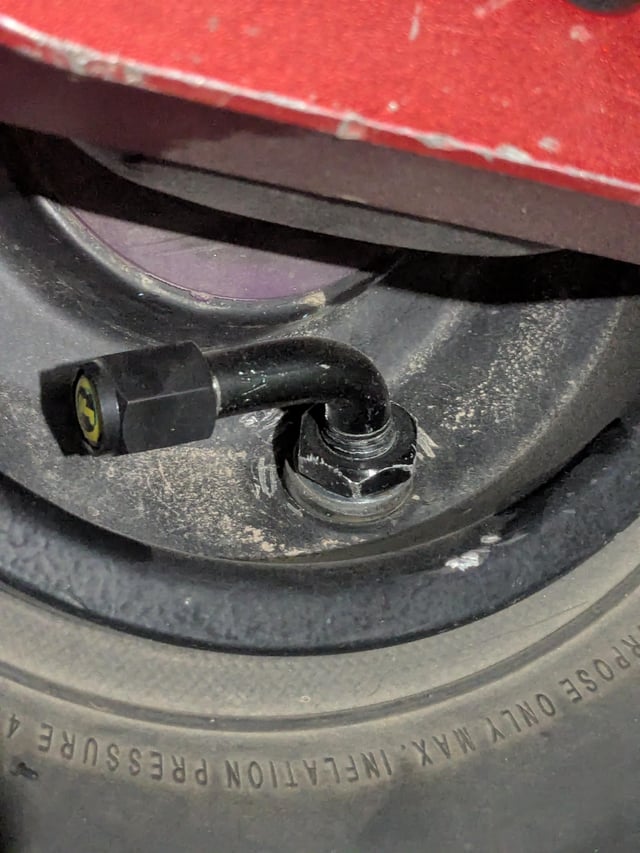 Leaking MTE valve stem