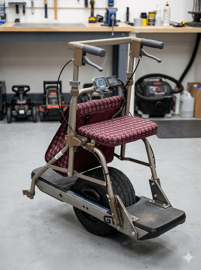 Rollator In onewheel?