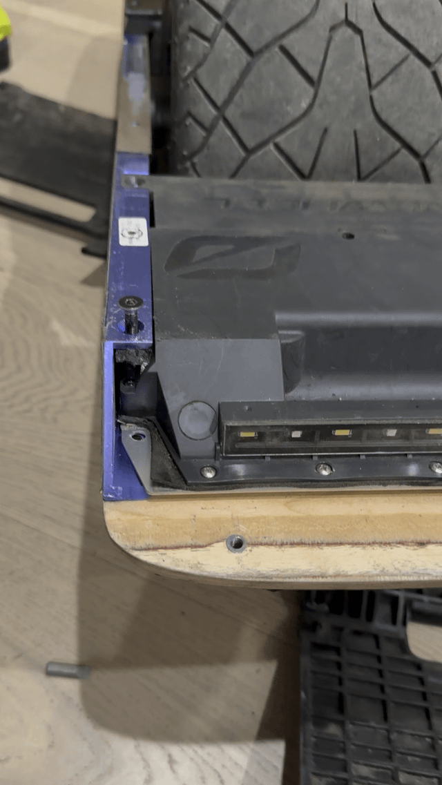 Stuck bumper screw on Onewheel XR