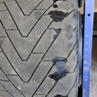 Rock gardens destroyed mah tire!