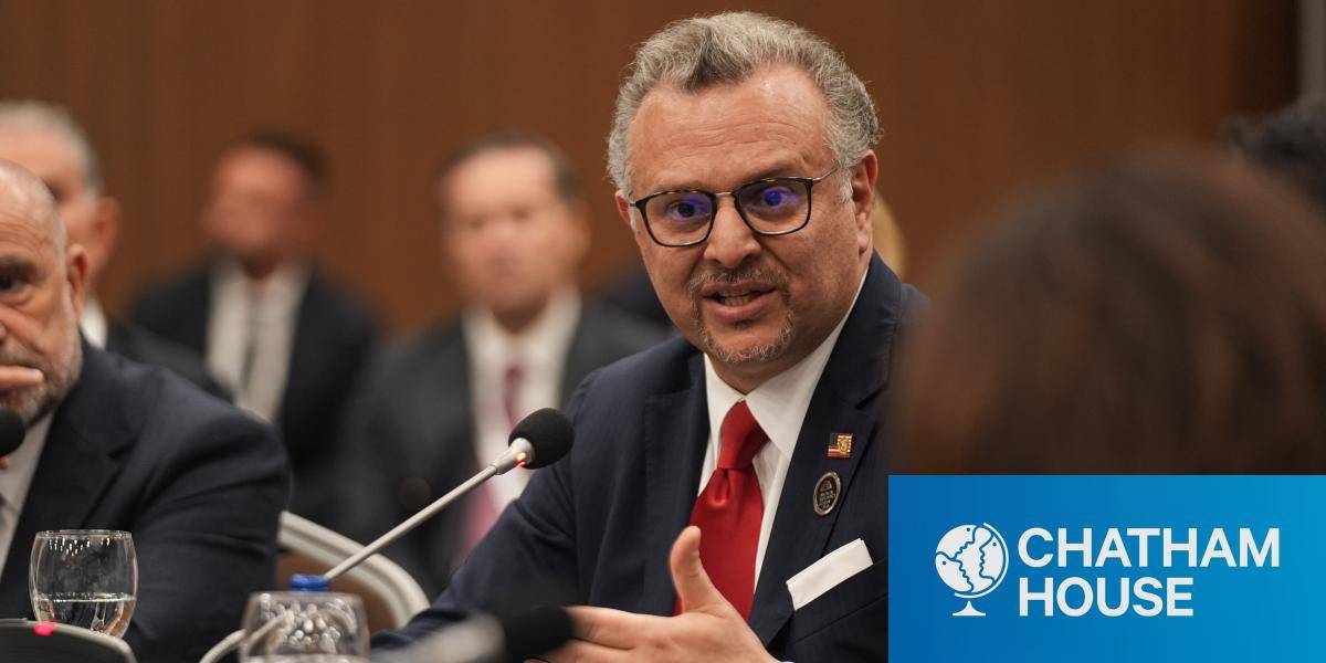 Massad Boulos attends the ADF2026 Talks at the Antalya Diplomacy Forum. 