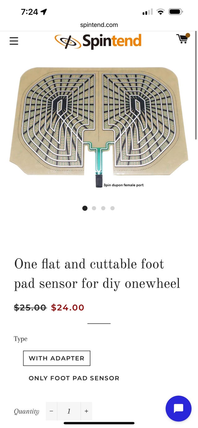 Foot sensor replacement