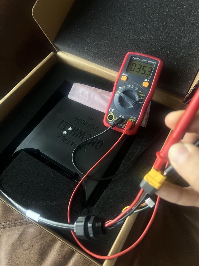 New Pint X Battery low voltage