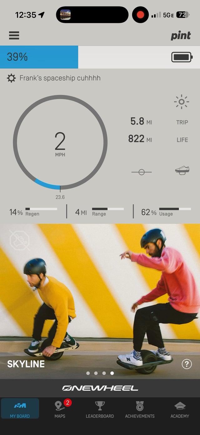 Pushing my onewheel to the limits