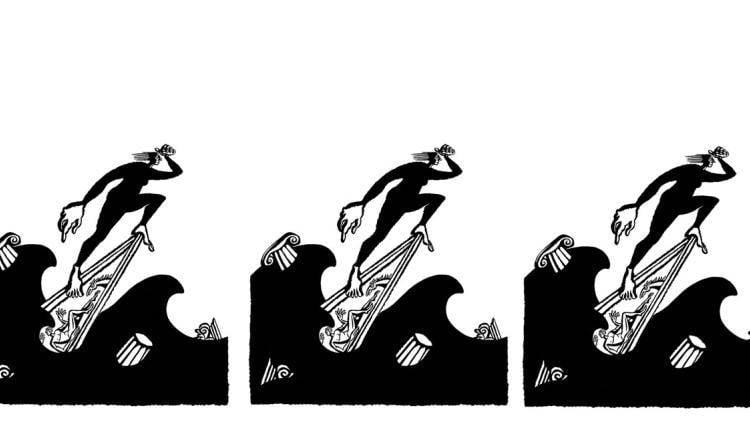 illustration on europe