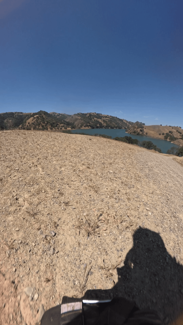 Pretty view and nice trail section