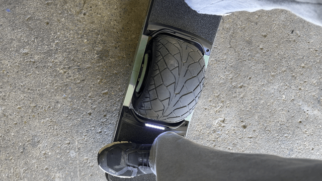 Loud weird sound when stopping abruptly