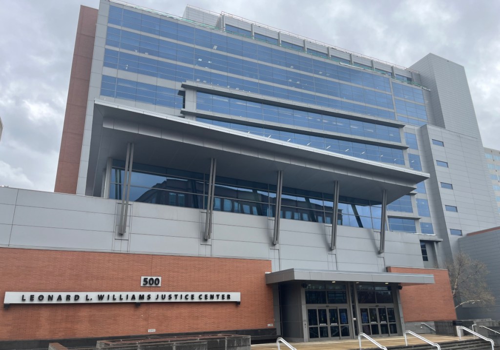 The Leonard L. Williams Justice Center in Wilmington is pictured in April 2024. It is home to the Delaware Court of Chancery.